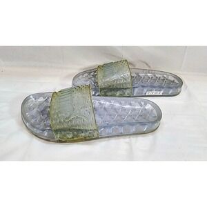 Puma Fenty Women's Slide Sandals Clear Synthetic Slip On Sz 8.5 Medium